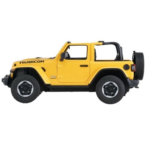 Licencirani auto na daljinsko upravljanje Jeep Wrangler Rubicon 1:14 Rastar - žuti slika 4