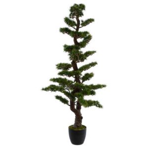 ATMOSPHERA UMJETNO CVIJEĆE BONSAI 149CM PE/CEMENT CRNA