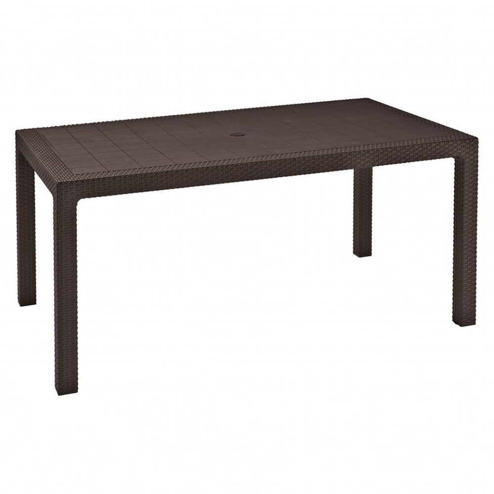 Keter vrtni sto MELODY, smeđi, 161 x 95 x 75 cm slika 5