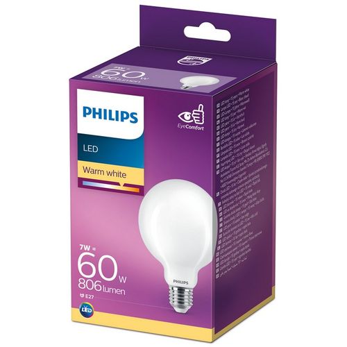 Philips PS743 LED classic SIJALICA 7W (60W) G93 E27 WW 2700K FR ND RFSRT4 slika 1