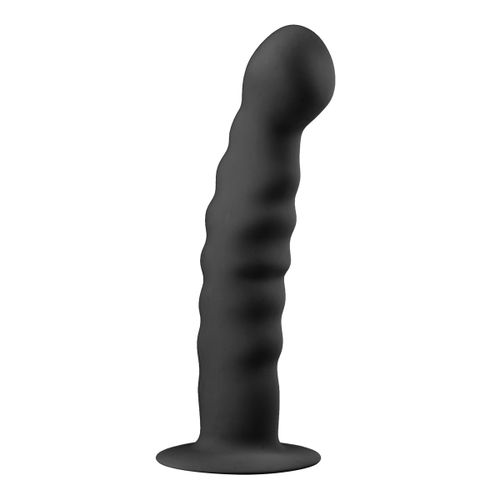 Silikonski Dildo - Crni slika 2