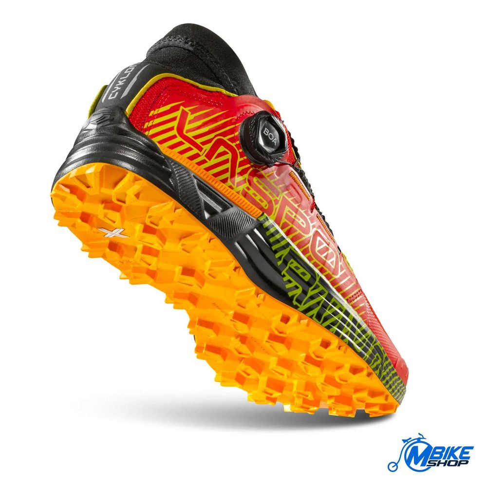 La Sportiva Muške patike Cyklon, Sunset/Lime Punch slika 5