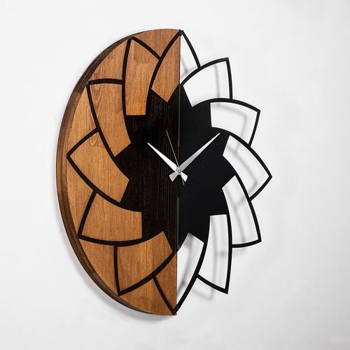 Wallity Ukrasni drveni zidni sat, Wooden Clock - 80 slika 6