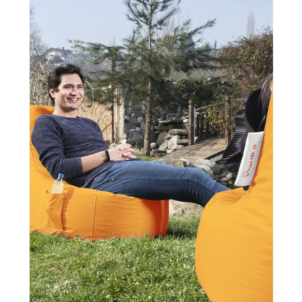 EVA Sport - Narandžasti Baštenski Bean Bag slika 8