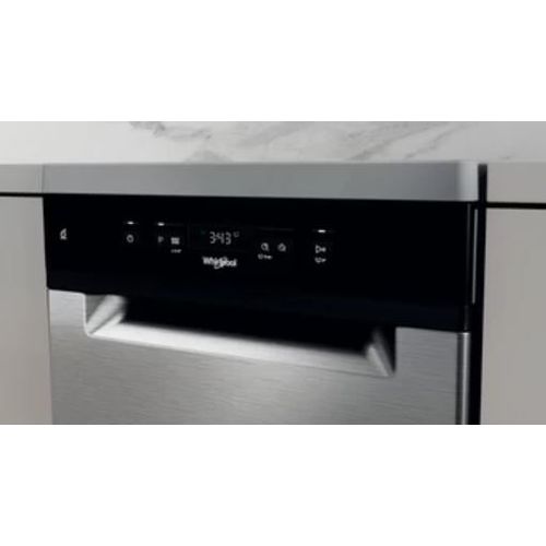 Whirlpool WSFC3M27X Mašina za pranje sudova, 10 kompleta, Širina 45cm, Inox slika 7