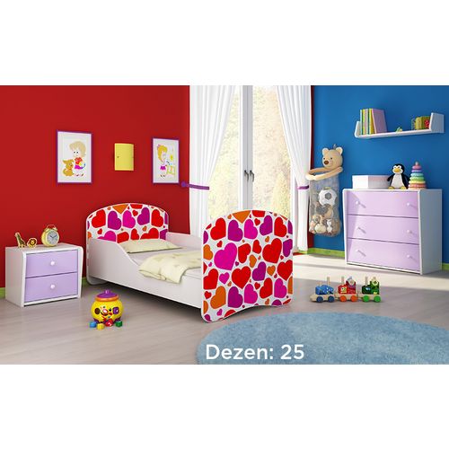 Deciji krevet ACMA I 180x80 + dusek 6 cm25 slika 1