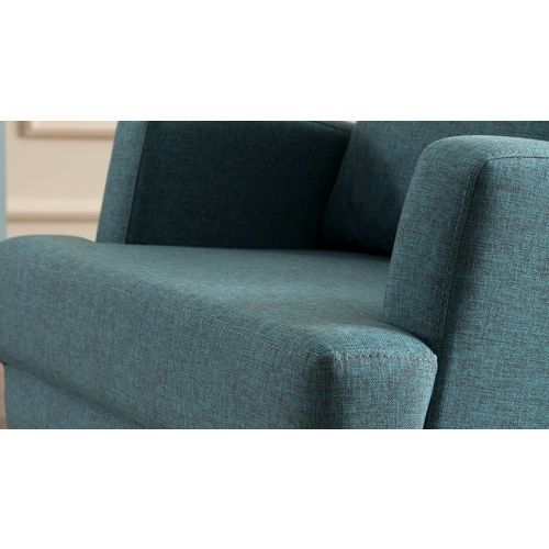 Atelier Del Sofa Fotelja wing KANA tirkizna, Kana Bergere - Turquoise slika 3