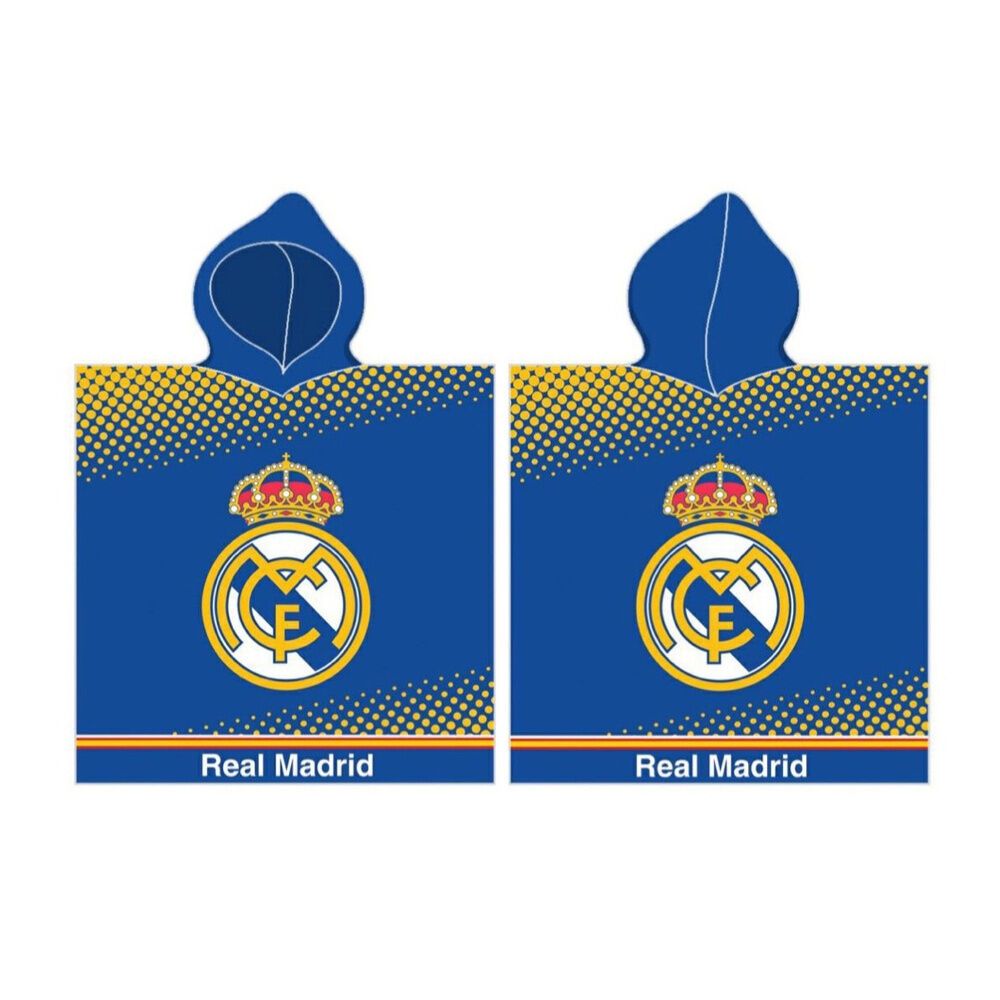 Real Madrid pončo ručnik od pamuka slika 1