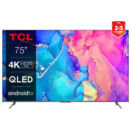 TCL televizor QLED TV 75C635, Google TV slika 1