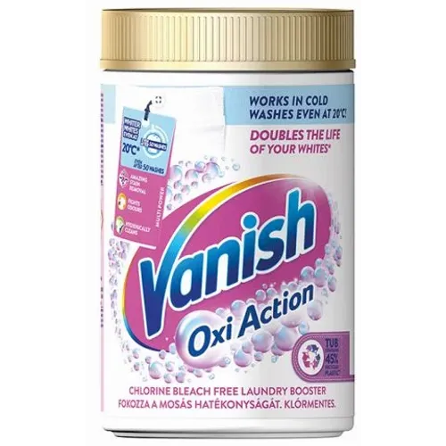 Vanish oxi action prašak za belo rublje 625g slika 1