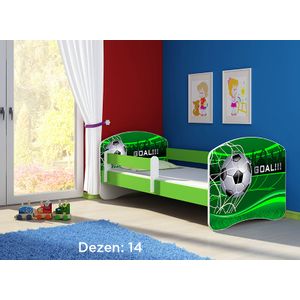 Deciji krevet ACMA II 140x70 + dusek 6 cm GREEN14