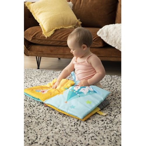 Sophie La Girafe Touch & Play Book - Platnena knjiga sa zvukovima na dodir 30x30cm slika 6