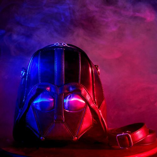 Loungefly Star Wars Darth Vader Helmet crossbody torbica slika 7