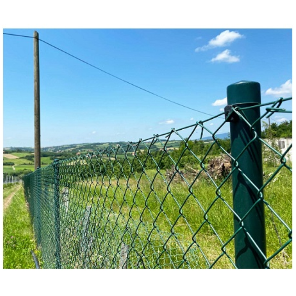 Stub plastificirani s čepom 5/4", 170cm, zeleni slika 3