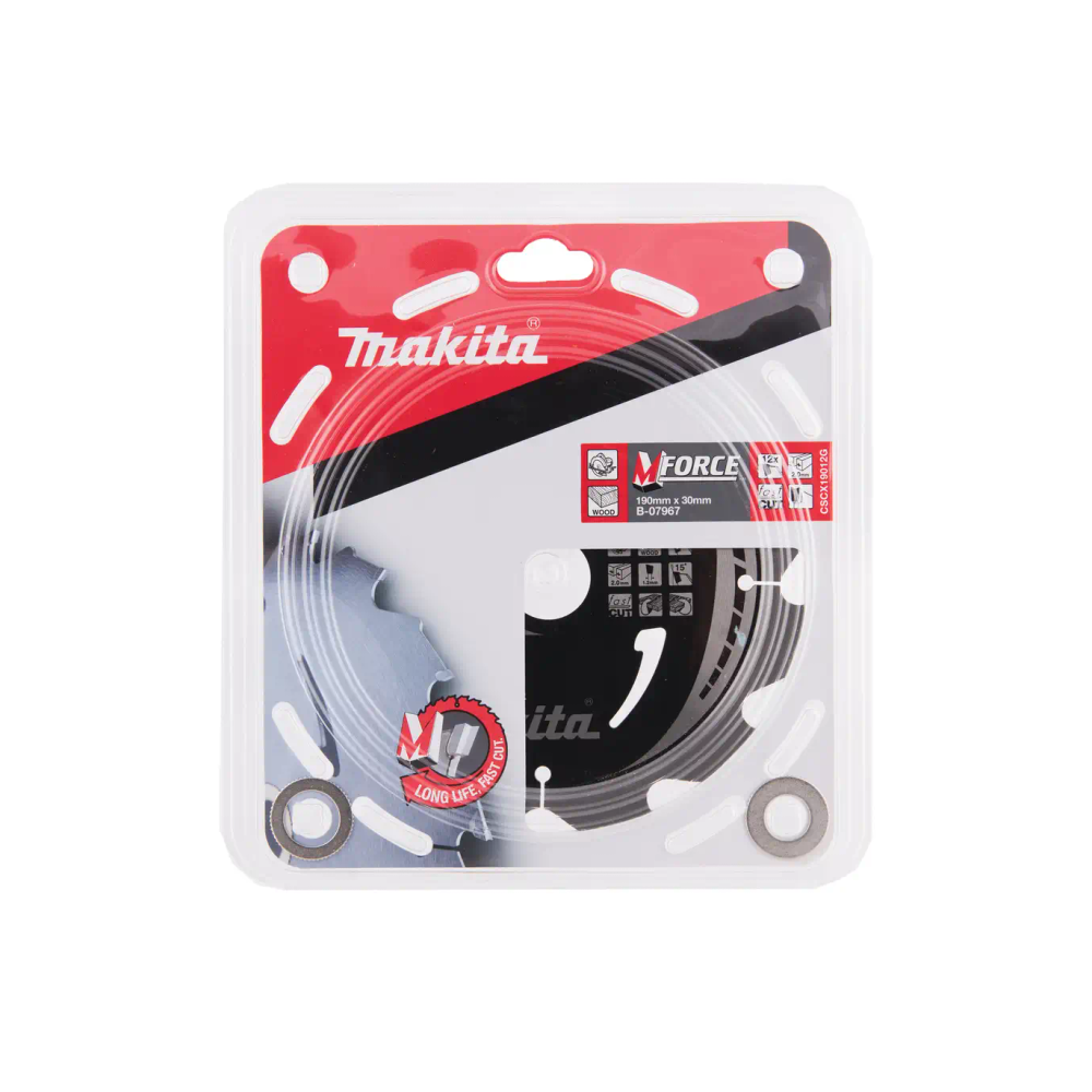 Makita - List / ploča za pilu M-Force 190x30 12Z (za drvo) B-31974 slika 2