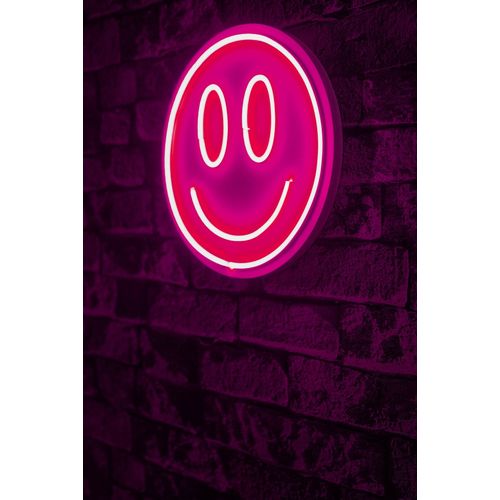 Wallity Ukrasna plastična LED rasvjeta, Smiley - Pink slika 9