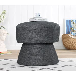 Endor 7458 Dark Grey  Pouffe