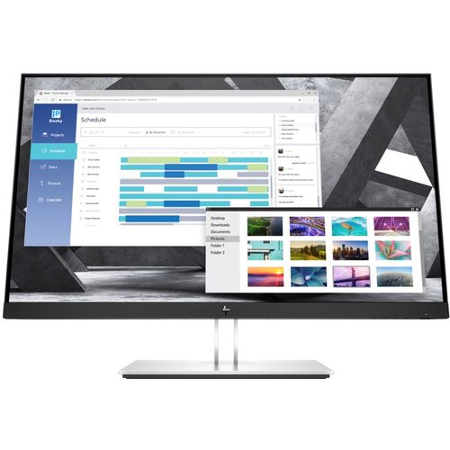 HP monitor E27q 27" IPS 2560x1440 60Hz 5ms HDMI DP VGA USB VESA pivot visina 3g slika 2