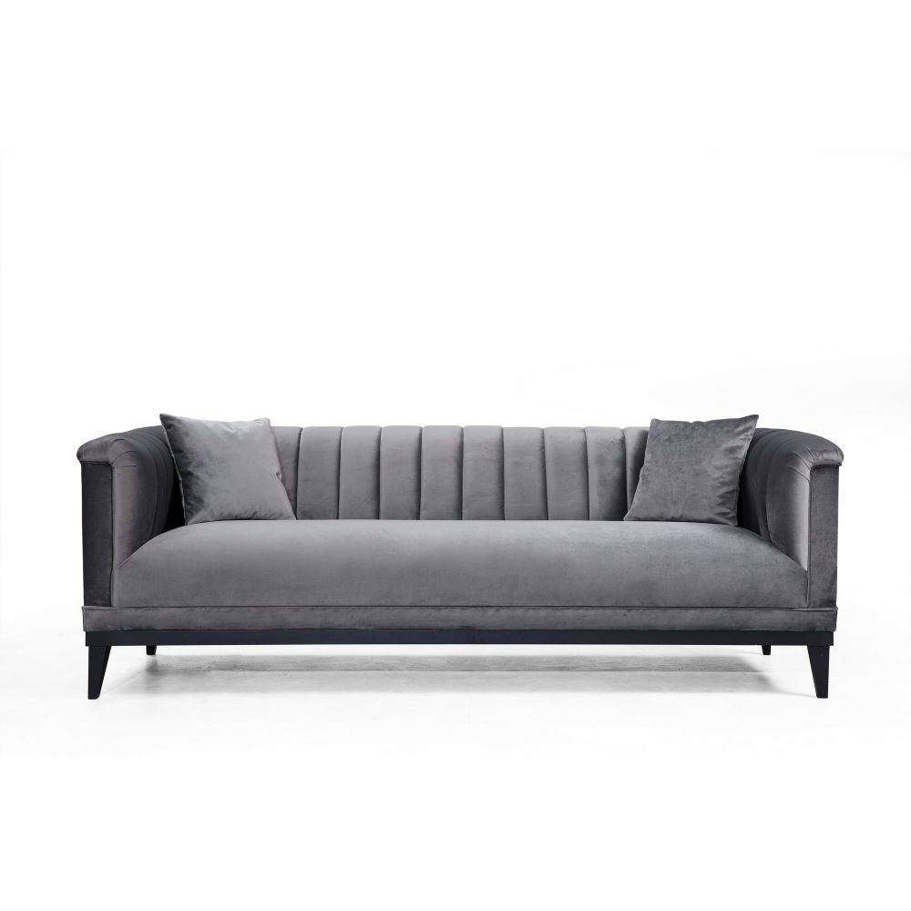 Trendy - Tamnosiva Sofa za 3 Osobe slika 3