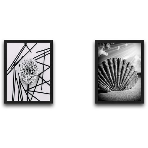 Wallity Uokvirena slika (2 komada), Shell Dandelion Set slika 2