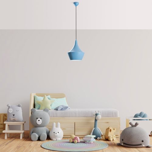 Tom - Light Blue Light Blue Chandelier slika 3