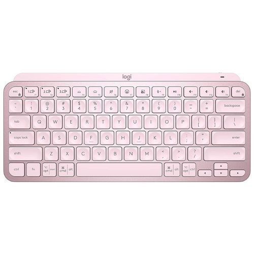 LOGITECH MX Keys Mini Wireless Illuminated tastatura roze US slika 1