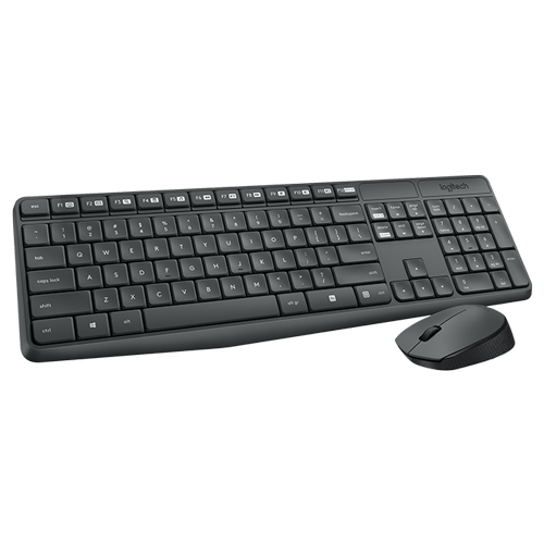 Logitech Taststura+Miš USB Wireless  MK235 YU Gray slika 1