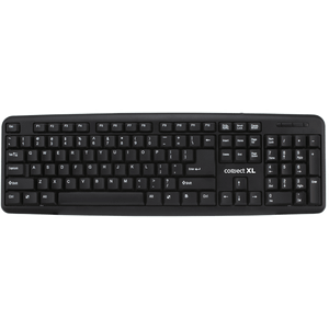 Connect XL Tastatura sa Qwerty rasporedom, USB, crna boja - CXL-K100