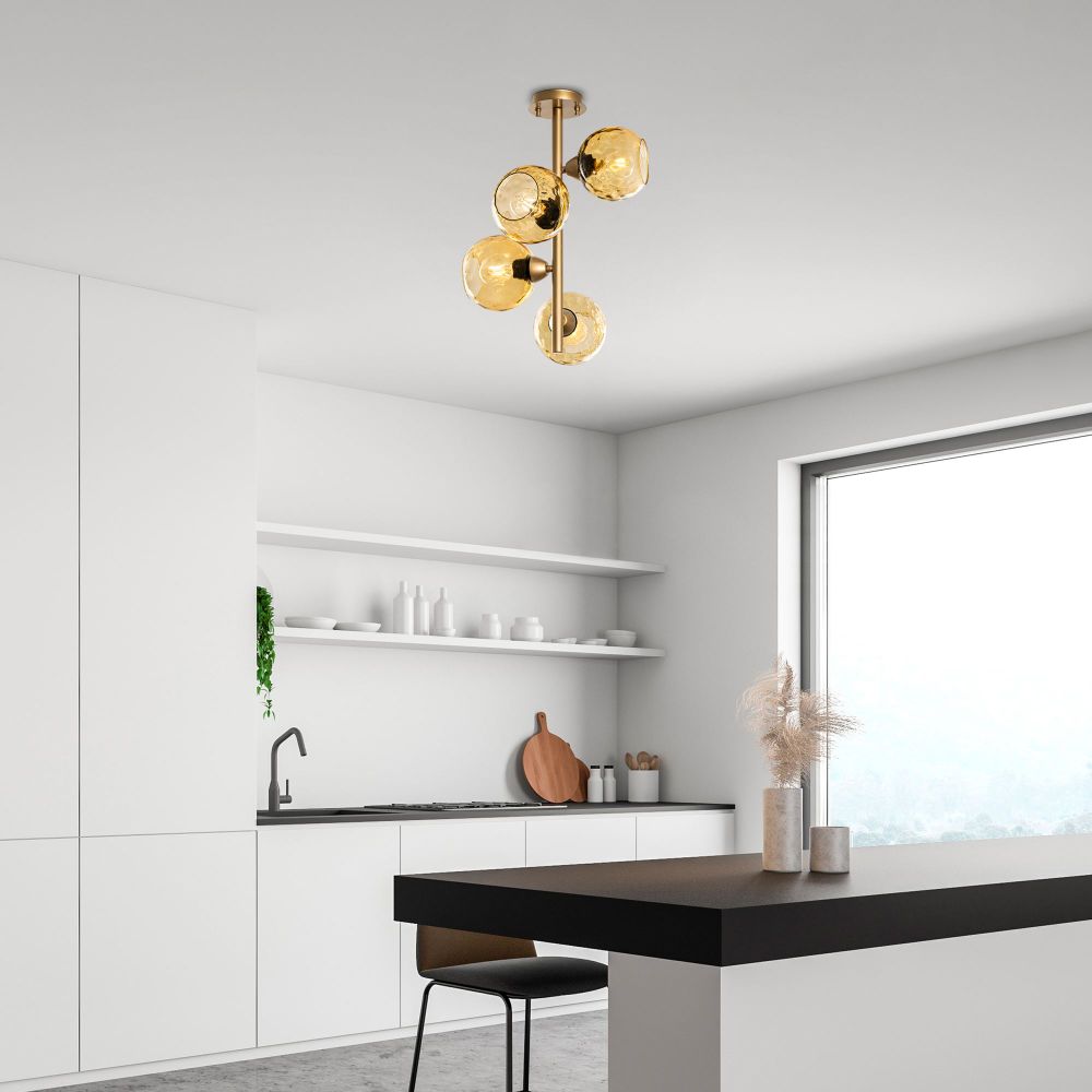 Luster Benek – 15-14504 – Žuta zlatna boja slika 3
