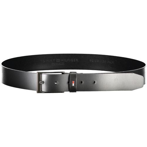 TOMMY HILFIGER MEN'S BLACK LEATHER BELT slika 2