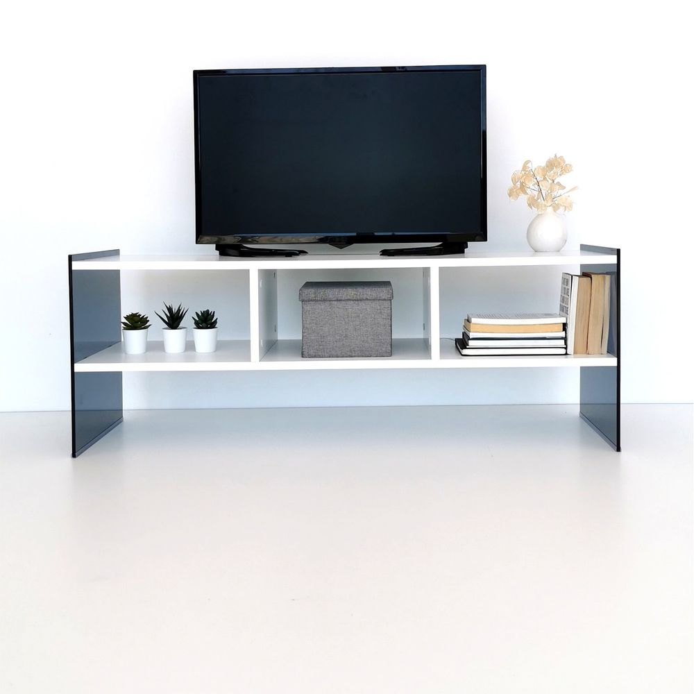 TV Stalak TV401 Bijeli slika 4