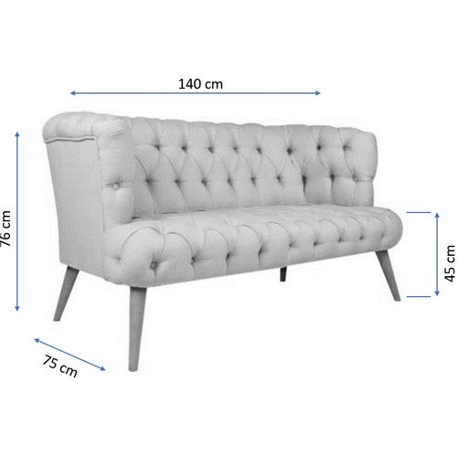 West Monroe - Milky Brown Milky Brown 2-Seat Sofa slika 8