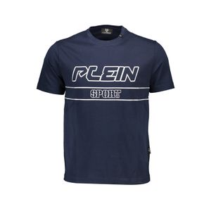 PLEIN SPORT MEN'S SHORT SLEEVE T-SHIRT BLUE