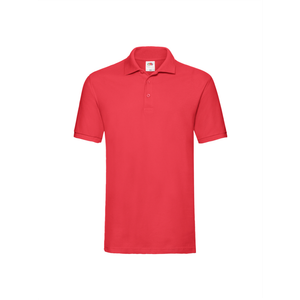 Fruit Of The Loom Polo majica kratkih rukava 180g - Crvena S