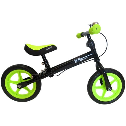 Bicikl bez pedala R4 crno - zeleni slika 1