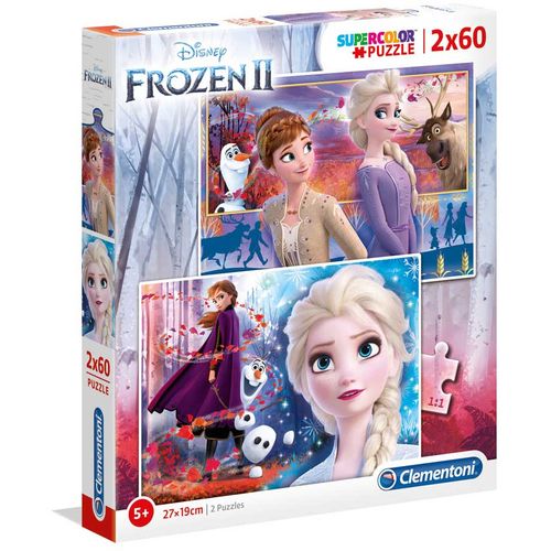 Clementoni Puzzle 2X60 Frozen 2 slika 1