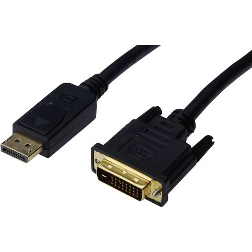 Digitus DisplayPort / DVI adapterski kabel DisplayPort utikač, DVI-D 24+1-polni utikač 1.80 m crna AK-340306-020-S  DisplayPort kabel slika 3