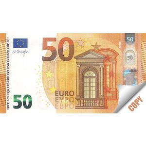 NOTES 50 EURO 4536 set 5 komada