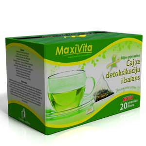 MAXIVITA ČAJ ZA DETOKSIKACIJU I BALANS FILTER A20
