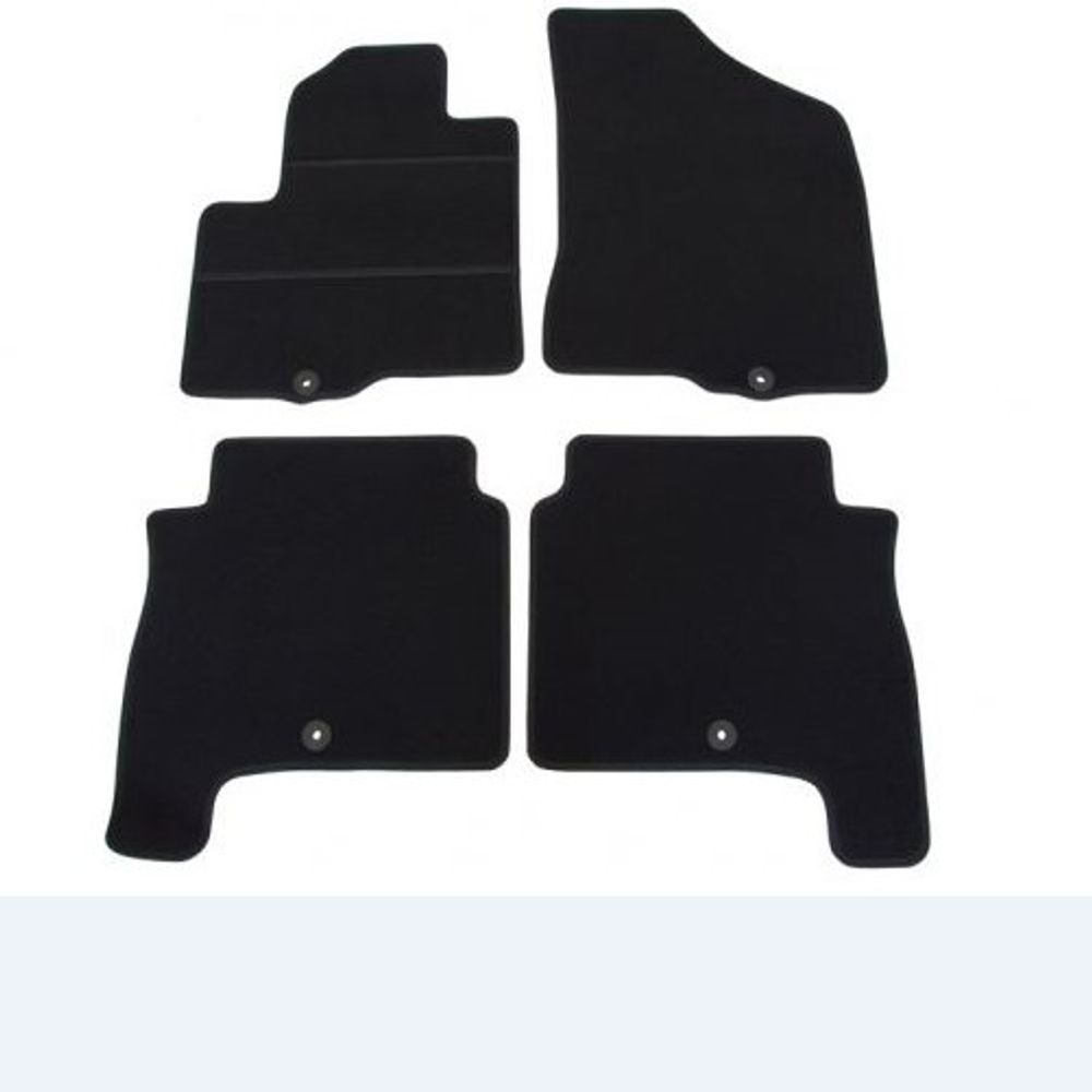 Patosnice tepih tipske za Hyundai Santa FE 2 (03/2006 - 2010) - 2 reda slika 1