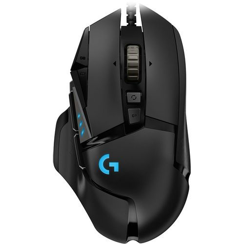 Miš Logitech G502 HERO Corded Gaming, USB, crni slika 2