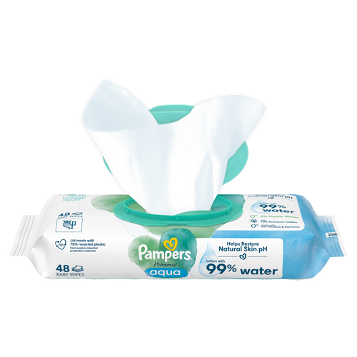 Pampers vlažne maramice Harmonie Aqua 48 komada slika 4