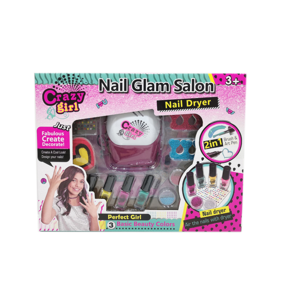 MKX012143 Set za nokte Nail Glam Salon slika 1