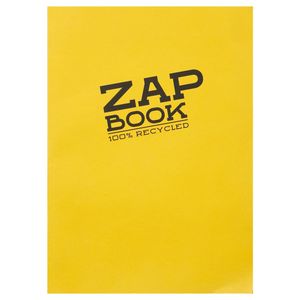 Clairefontaine Zap book A4 80gr 160L, mix boja, bjanko, 100% reciklirani papir