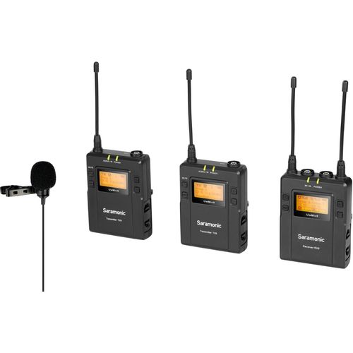 Saramonic UHF wireless mikrofon with 2 transmitters slika 2
