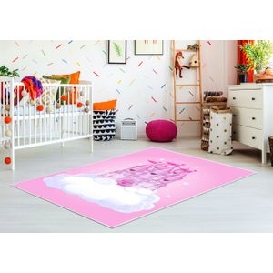 Kids-71 Roza Tepih (80 x 120 cm)