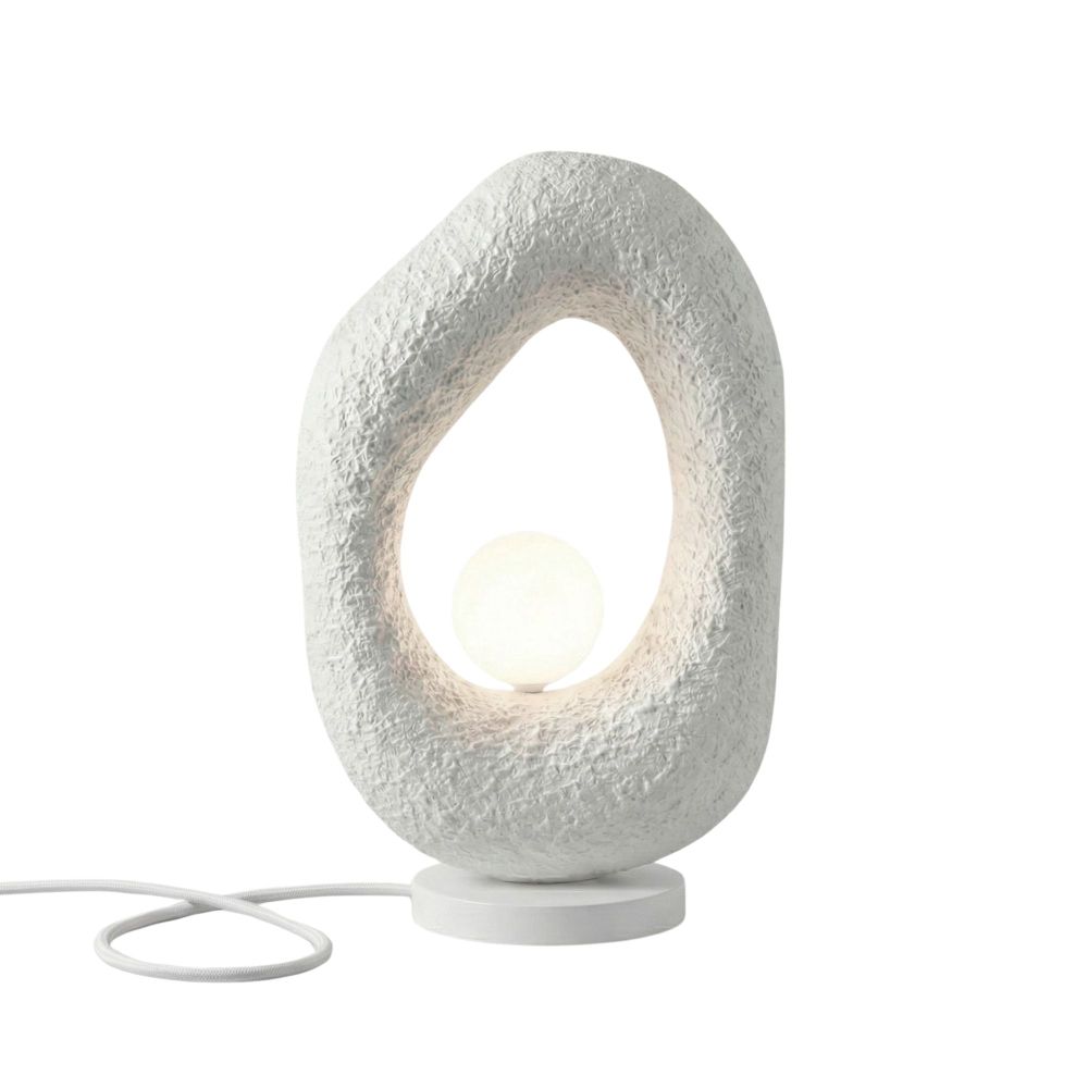 Stolna lampa Vaslı-Nua, boja: bijela slika 5