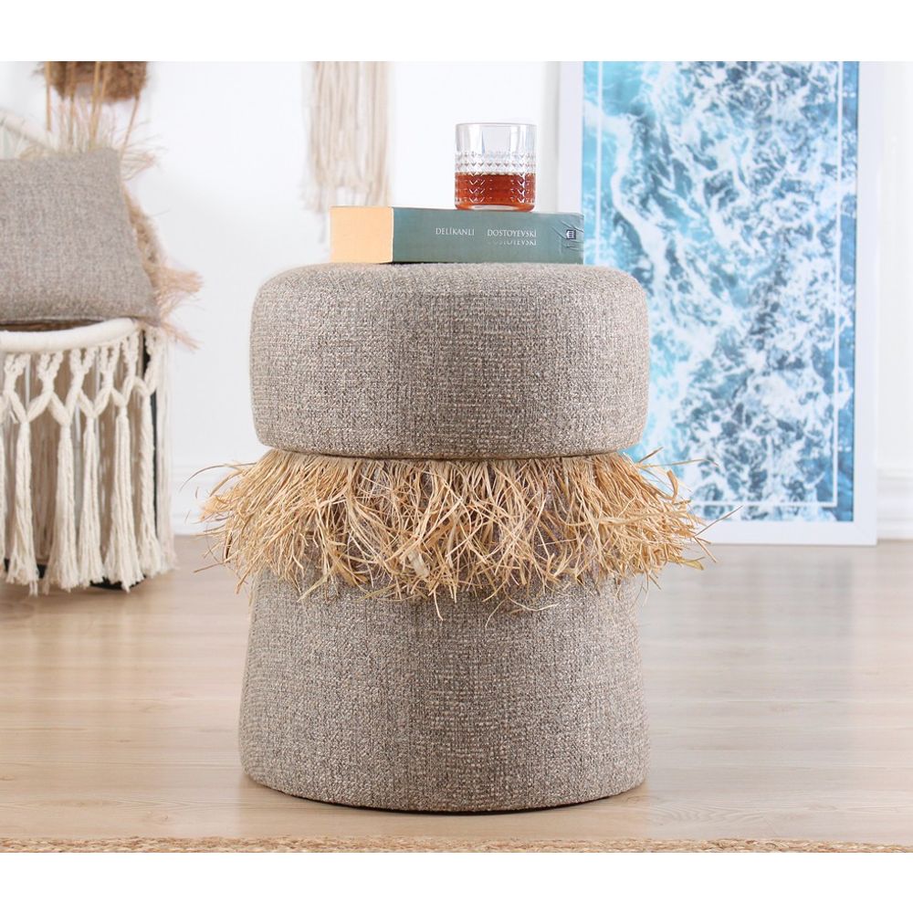 Moouv 1116 - Pouffe u Boji Tamno Smeđe slika 2