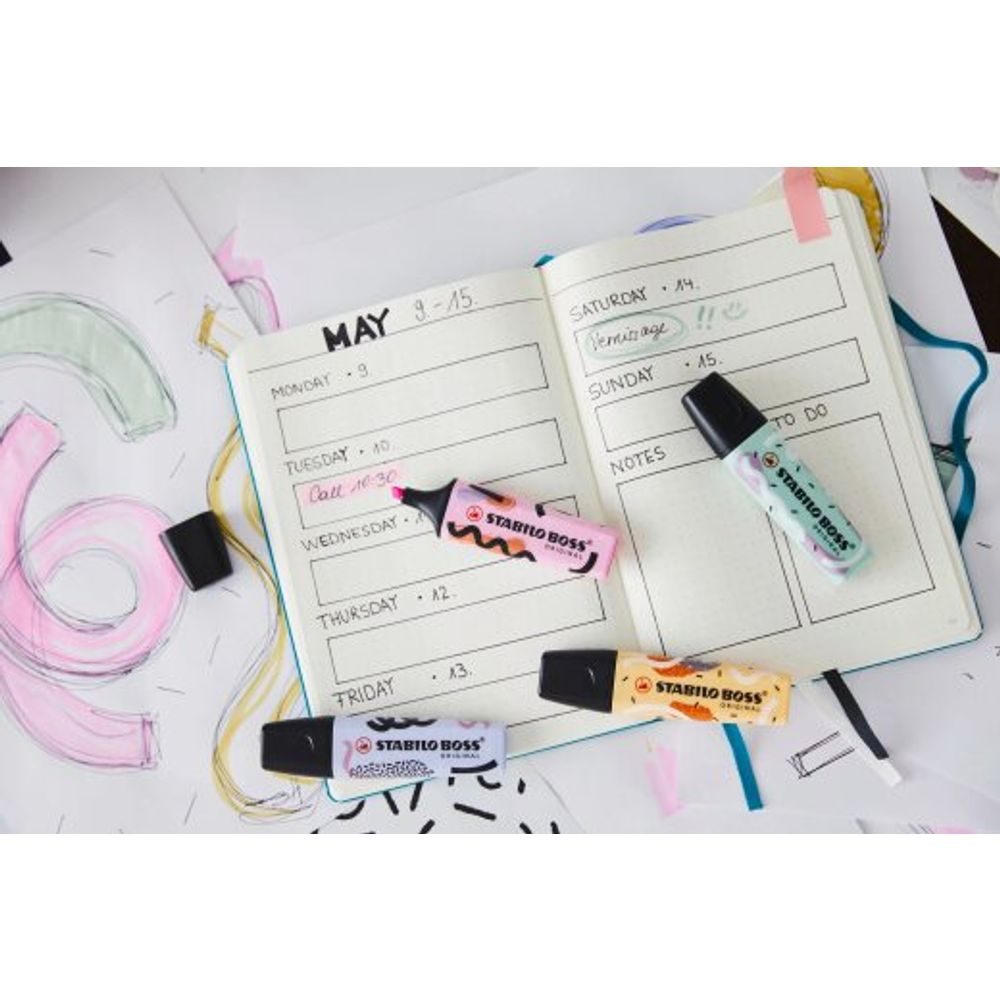 Stabilo Tekstmarker plavi Deco Pastel slika 4