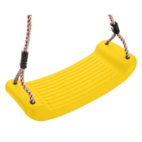 Dječja ljuljačka žuta - PVC, do 70 kg, 43x17x8,5 cm slika 1